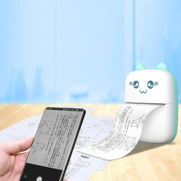 HURC9 mini cat termo spausdintuvas - mėlynas