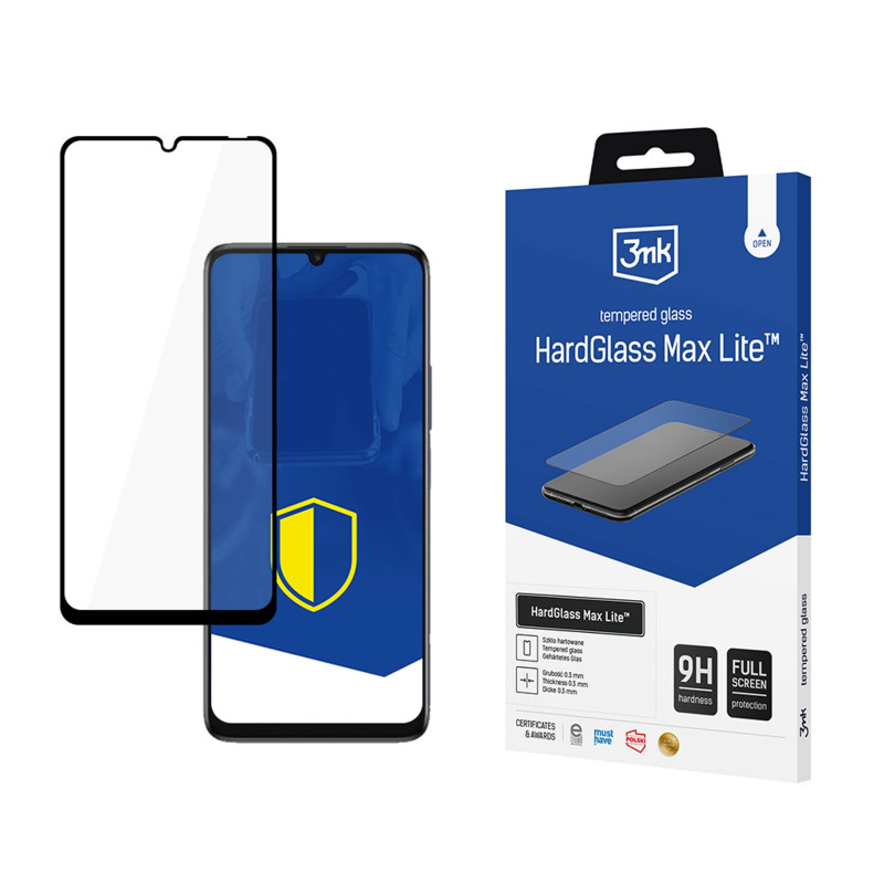 9H 3mk HardGlass Max Lite™ stiklas ant TCL 40 SE