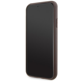 Guess 4G Stripes dėklas, skirtas iPhone 11 / Xr - rudas