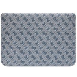 Guess 4G Stripe Metal Logo dėklas 14" nešiojamam kompiuteriui - mėlynas