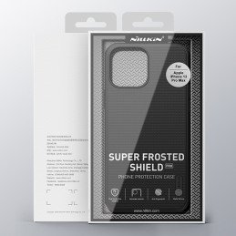 Nillkin Super Frosted Shield Pro patvarus dėklas, dangtelis skirtas iPhone 13 Pro Max, mėlynas