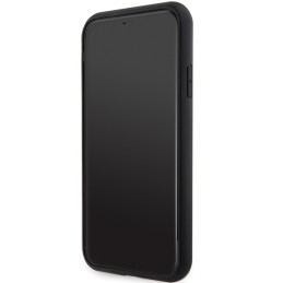 Guess GCube Stripes MagSafe dėklas, skirtas iPhone 11 / Xr - juodas