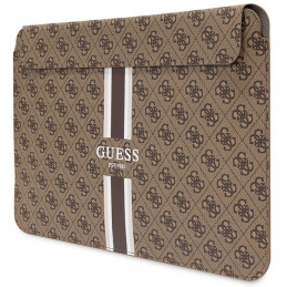 Guess 4G Printed Stripes dangtelis 14" nešiojamam kompiuteriui – rudas