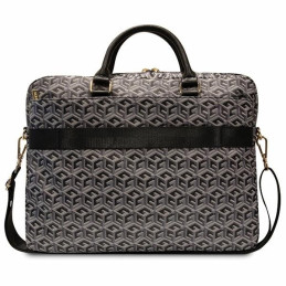 Guess GCube Stripes krepšys 16" nešiojamam kompiuteriui - juodas
