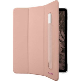 LAUT Huex Folio dėklas su Apple Pencil laikikliu iPad Pro 12,9" 4/ 5/ 6G - rožinis