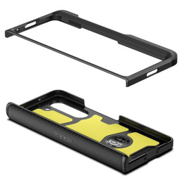 Spigen Slim Armor Pro Pen dėklas, skirtas Samsung Galaxy Z Fold 5 - juodas