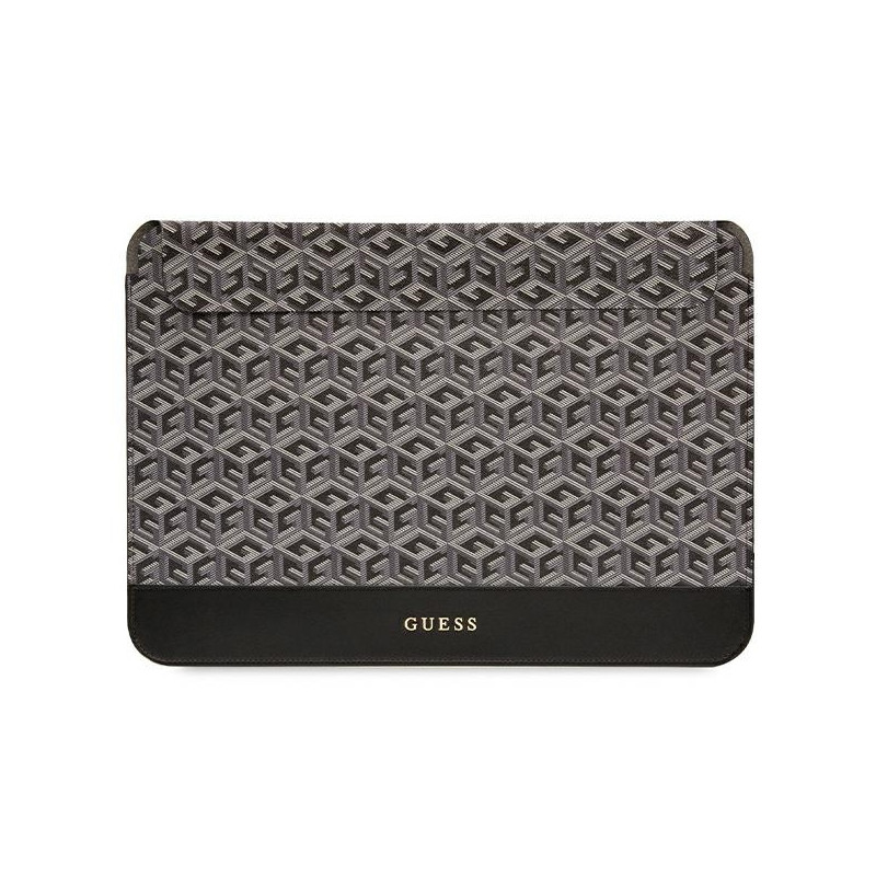 Guess GCube Stripes dėklas 14" nešiojamam kompiuteriui - juodas