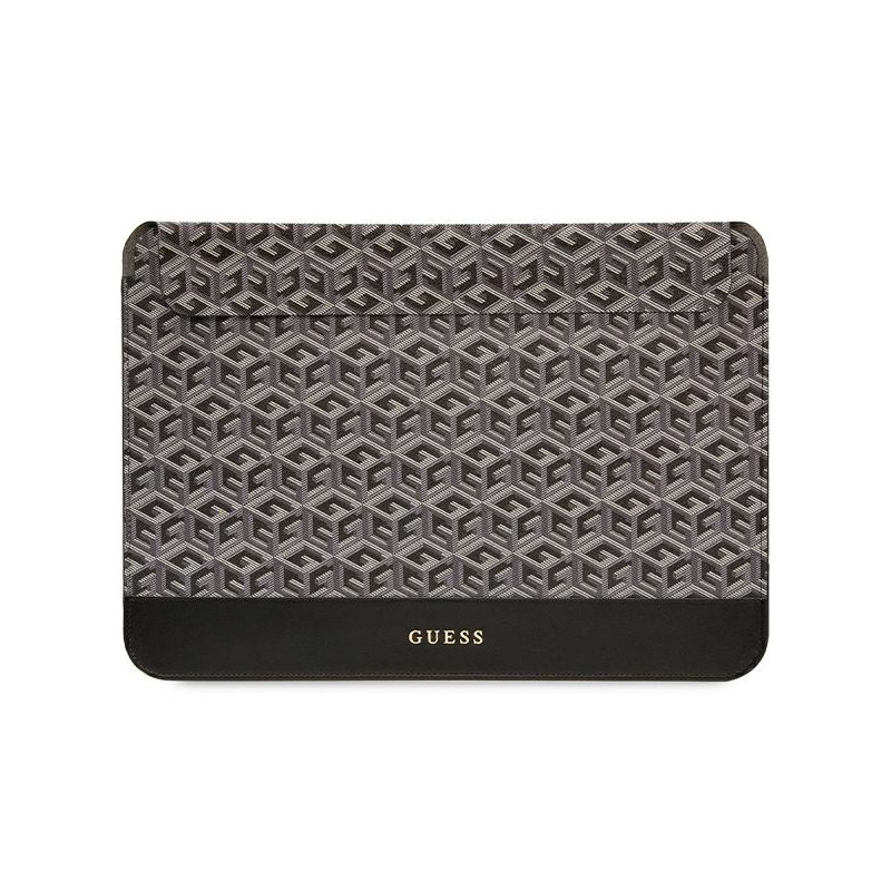 Guess GCube Stripes dėklas 16" nešiojamam kompiuteriui - juodas