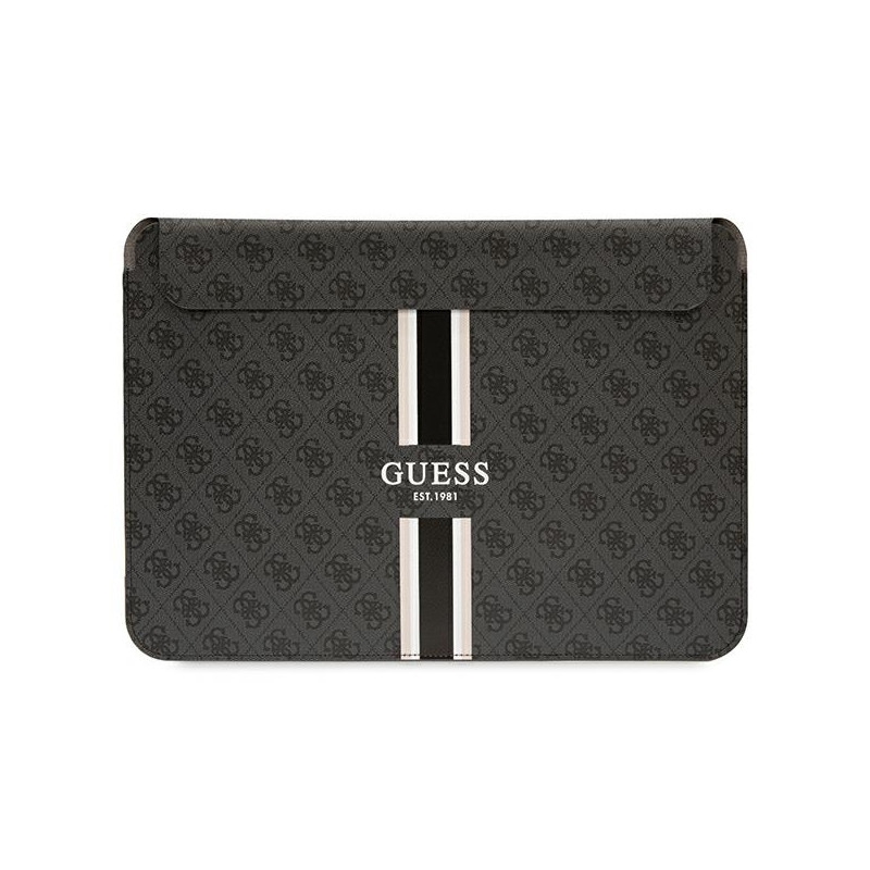 Guess 4G Printed Stripes dangtelis 16" nešiojamam kompiuteriui – juodas