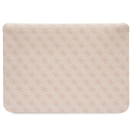 Guess 4G Printed Stripes dangtelis 16" nešiojamam kompiuteriui – rožinis