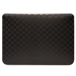 Karl Lagerfeld Saffiano Monogram Ikonik dėklas 16" nešiojamam kompiuteriui - juodas