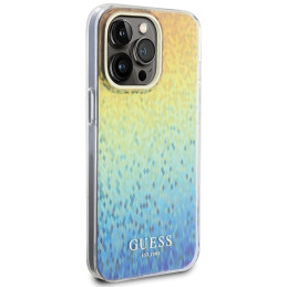 Guess IML Faceted Mirror Disco Iridescent dėklas, skirtas iPhone 15 Pro Max – įvairiaspalvis