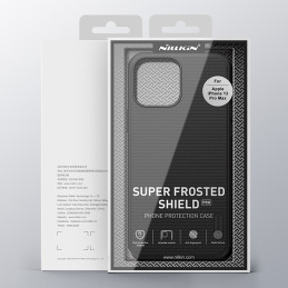 Nillkin Super Frosted Shield sustiprintas dėklas, dangtelis skirtas iPhone 13 Pro Max, mėlynas