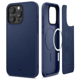 Spigen Cyrill Kajuk Mag dėklas su MagSafe, skirtas iPhone 15 Pro Max - tamsiai mėlynas