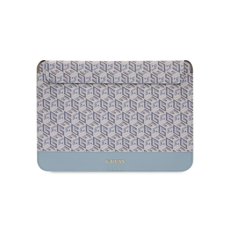 Guess GCube Stripes dėklas 16" nešiojamam kompiuteriui - mėlynas