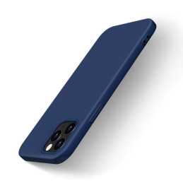 Silicone Case lankstus silikoninis dėklo dangtelis skirtas iPhone 13 Pro mėlynas