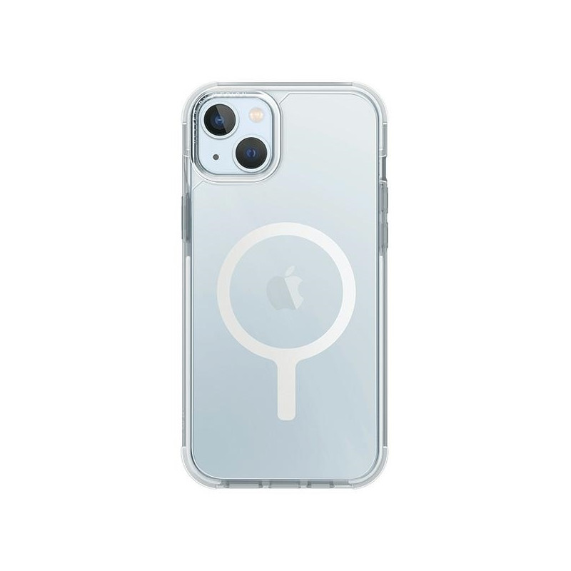 UNIQ Combat Magclick įkrovimo dėklas iPhone 15 Plus - baltas