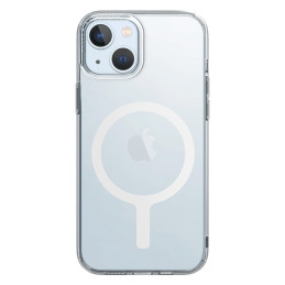 UNIQ LifePro Xtreme Magclick įkrovimo dėklas iPhone 15 Plus - skaidrus