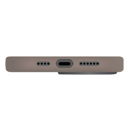 UNIQ Lyden Magclick įkrovimo dėklas iPhone 15 Pro - pilkas