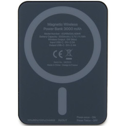 Powerbank Mercedes Stars Pattern MagSafe 5W 3000mAh - juoda