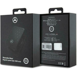 Powerbank Mercedes Stars Pattern MagSafe 5W 3000mAh - juoda