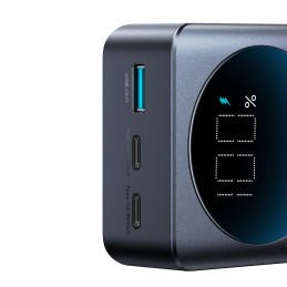 Joyroom 30000mAh 65W maitinimo blokas su skaitmeniniu ekranu (JR-PBF05) - juodas