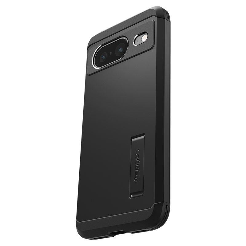 Spigen Tough Armor dėklas, skirtas Google Pixel 8 – juodas