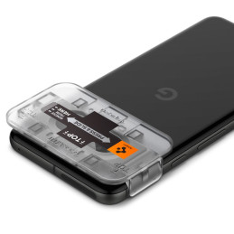 Spigen Glas.tR EZ Fit Optik Camera Protector for Google Pixel 8 - juoda 2 vnt.