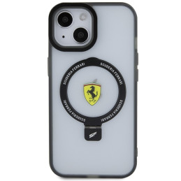 Ferrari Ring Stand 2023 Collection MagSafe dėklas iPhone 15 - skaidrus
