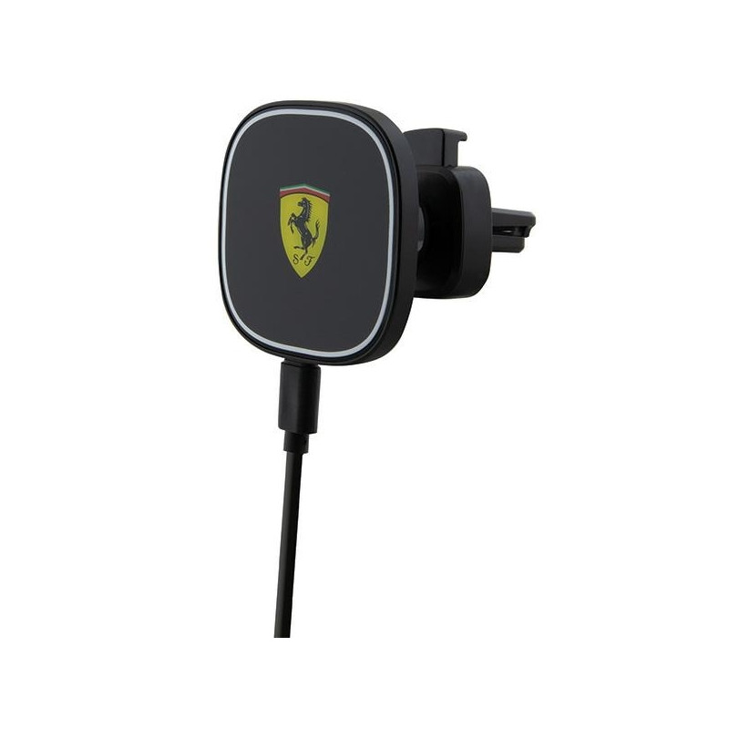 Ferrari 2023 Collection MagSafe 15W indukcinis automobilinis įkroviklis orlaidei - juodas
