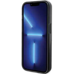 Karl Lagerfeld Ring Stand Karl Head MagSafe dėklas iPhone 15 Pro Max - juodas