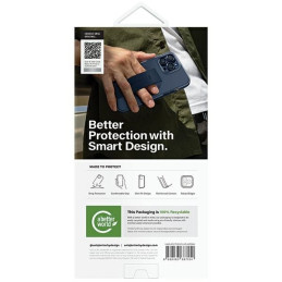 UNIQ Heldro Mag Magclick įkrovimo dėklas, skirtas iPhone 15 Pro Max - juodas
