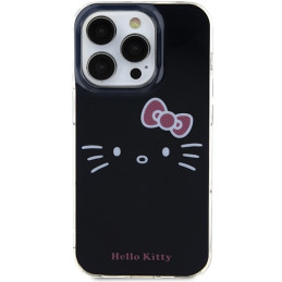 Hello Kitty IML Kitty Face dėklas iPhone 13 Pro Max - juodas