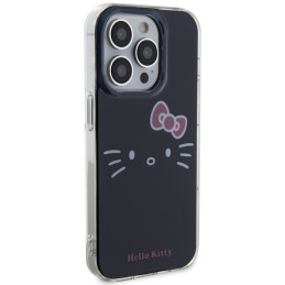 Hello Kitty IML Kitty Face dėklas iPhone 13 Pro Max - juodas