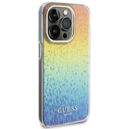 Guess IML Faceted Mirror Disco Iridescent dėklas, skirtas iPhone 14 Pro Max – įvairiaspalvis