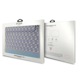 Guess GCube Stripes dėklas 14" nešiojamam kompiuteriui - mėlynas