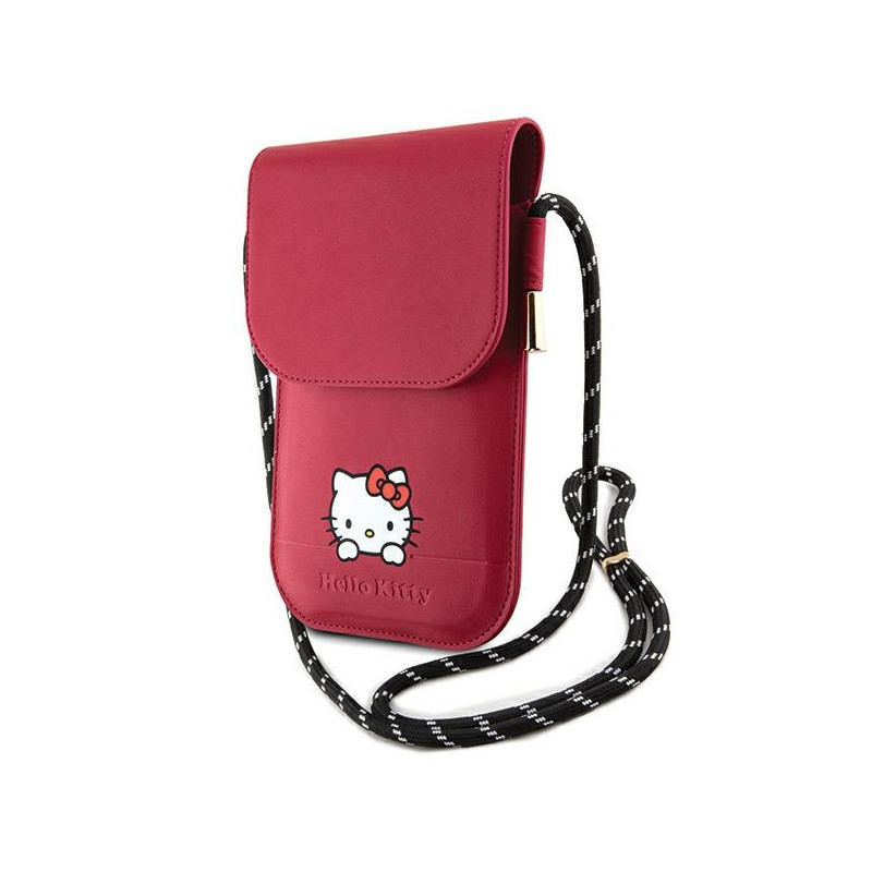 Hello Kitty Leather Daydreaming Cord krepšys – rožinis