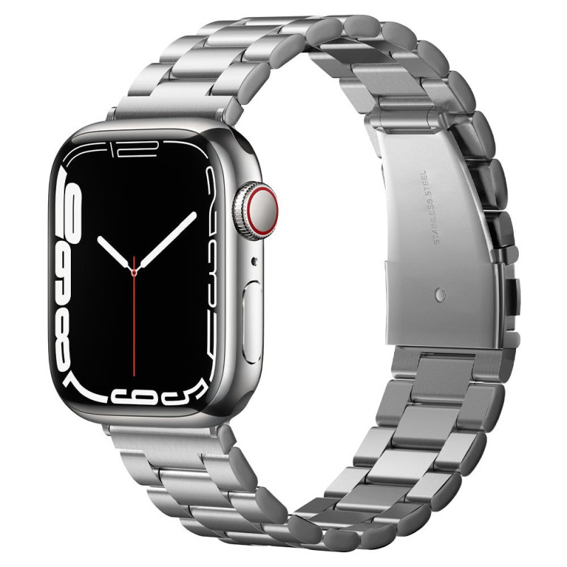 Spigen Modern Fit apyrankė, skirta Apple Watch 4/ 5/ 6/ 7/ 8/ 9/ SE/ Ultra (42/ 44/ 45/ 49 mm) – sidabrinė