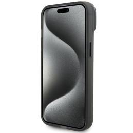 Ferrari Ring Stand 2023 Collection MagSafe dėklas, skirtas iPhone 15 Plus / 14 Plus – skaidrus