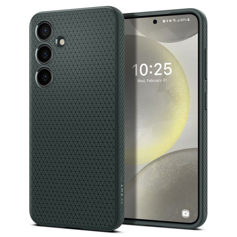 Spigen Liquid Air dėklas Samsung Galaxy S24 - tamsiai žalias