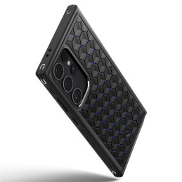 Spigen Cryo Armor dėklas Samsung Galaxy S24 Ultra - juodos ir mėlynos spalvos