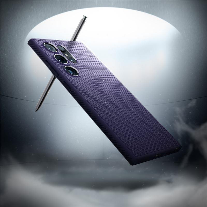 Spigen Liquid Air dėklas, skirtas Samsung Galaxy S24 Ultra - violetinė