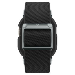 Spigen Lite Fit Pro dėklas su dirželiu, skirtas Apple Watch Ultra 1/ 2 (49 mm) - matinė juoda