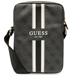 Guess 4G Stripes krepšys 8" planšetiniam kompiuteriui - juodas