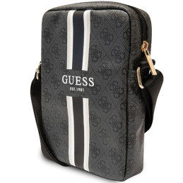 Guess 4G Stripes krepšys 8" planšetiniam kompiuteriui - juodas