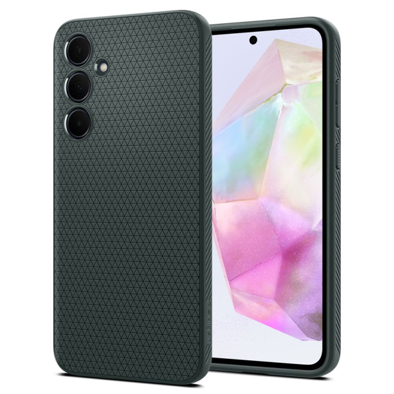 Spigen Liquid Air dėklas, skirtas Samsung Galaxy A35 5G - žalias