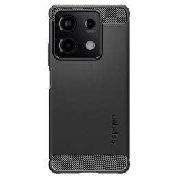 Spigen Rugged Armor dėklas, skirtas Xiaomi Redmi Note 13 5G - matinė juoda