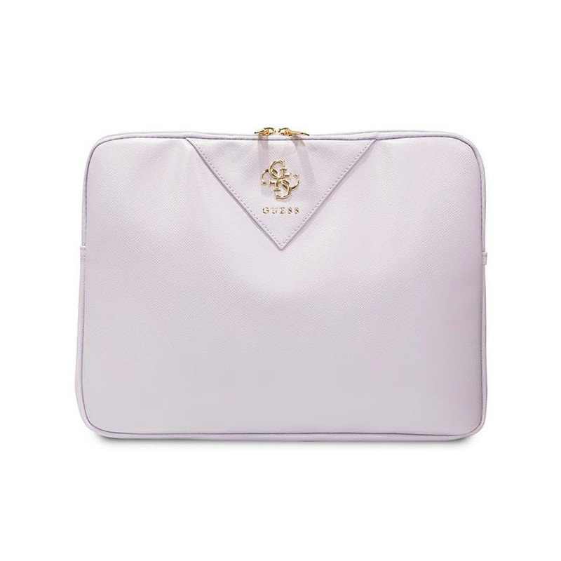 Guess Triangle 4G dangtelis 14" nešiojamam kompiuteriui – violetinė Guess Triangle 4G dangtelis 14" nešiojamam kompiuteriui – violetinė