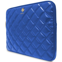 Guess Quilted 4G dangtelis 14" nešiojamam kompiuteriui - mėlynas