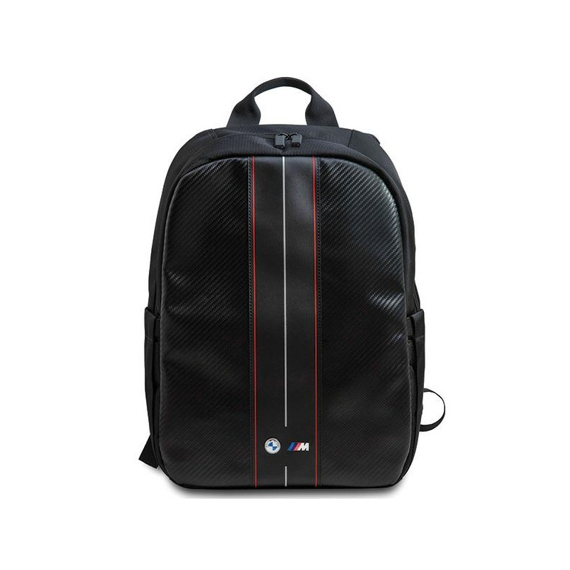 BMW Carbon & Red Stripe kuprinė skirta 16" nešiojamam kompiuteriui - juoda